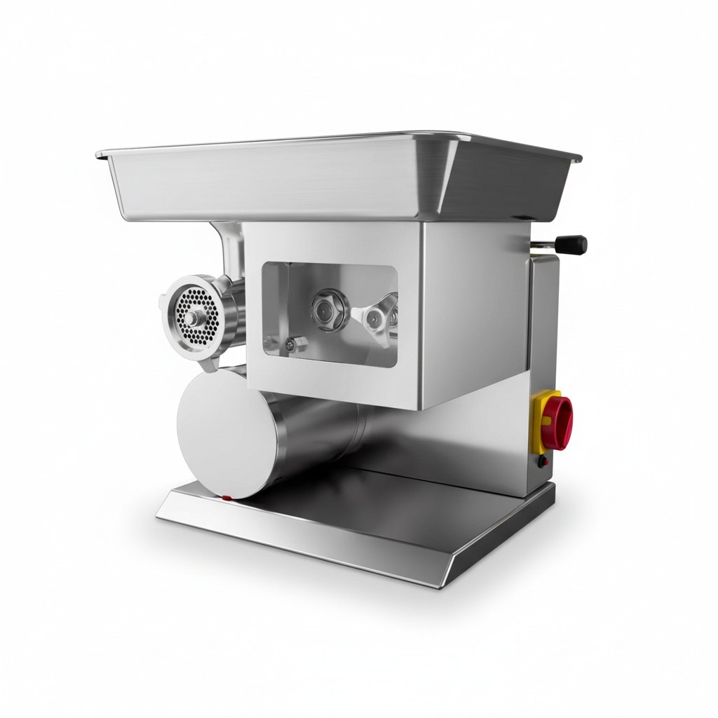 Industrial Meat Grinder 1500W - 業務用肉挽き機、ステンレス製1500W電動肉スライサー、工業用肉加工機、ソーセージミンサー詰め物機