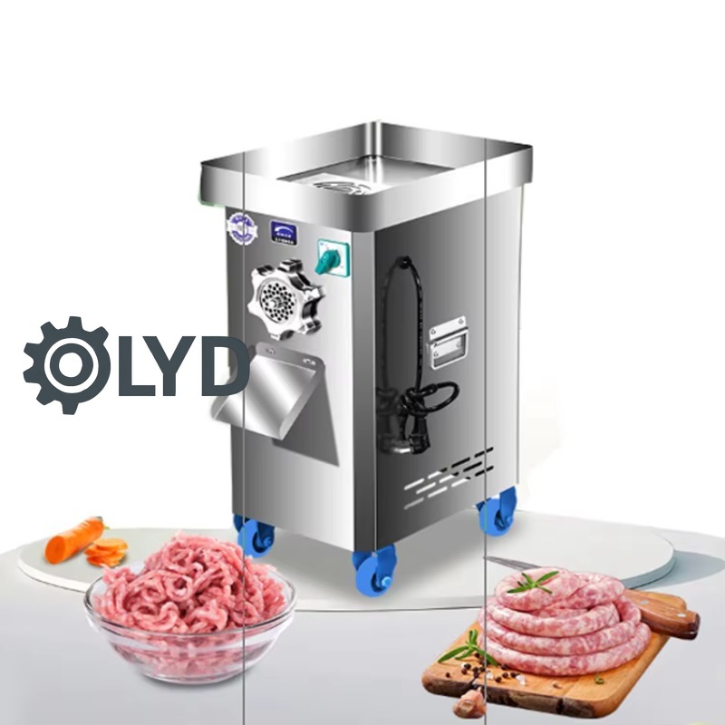Meat Grinder Sausage Maker 32 - 新型ミートグラインダー業務用ハイパワーステンレス鋼自動魚肉ボールミートグラインダー縦型シングル32型ソーセージメーカー