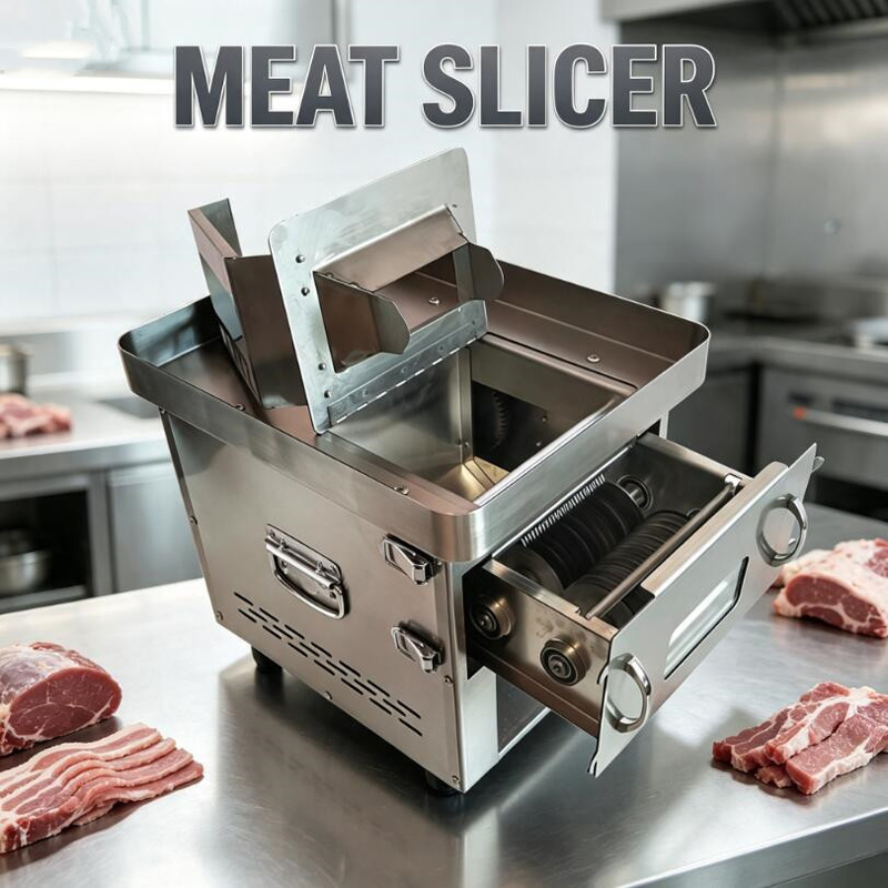 Electric Meat Mincer 850W - 業務用肉切り機 電動ミートスライサー 850W 大出力ミートミンサー