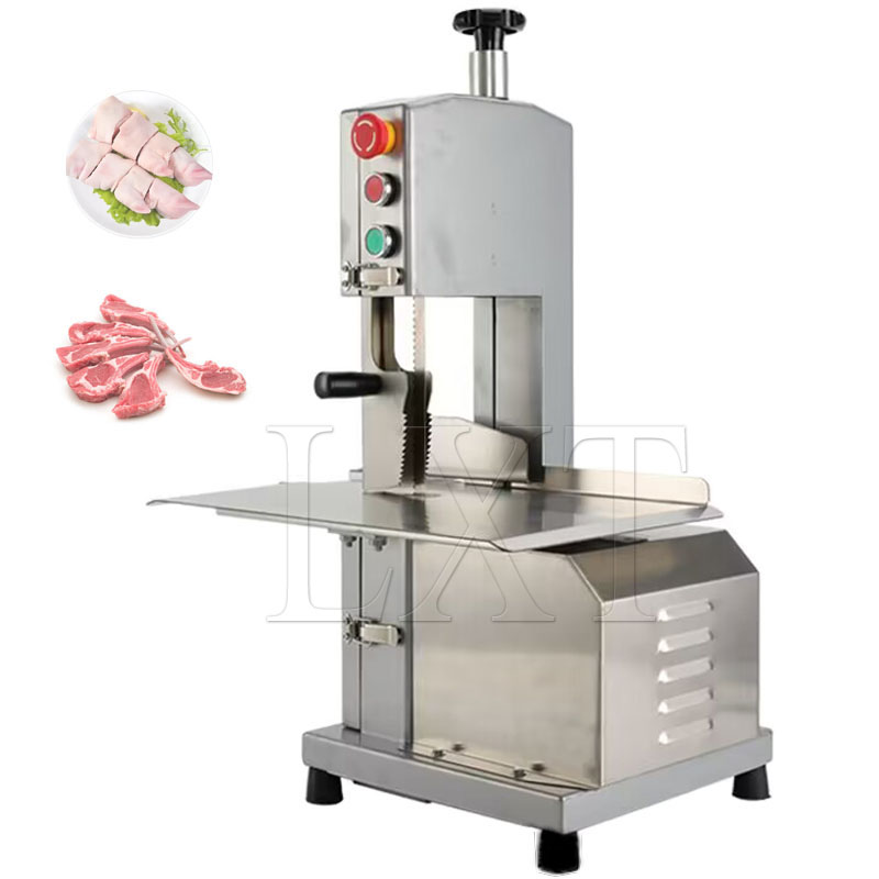 Meat Band Saw Cutting Machine - 業務用電動肉用バンドソー 1100W ステンレス製 デスクトップ型 骨切り機 キッチン用
