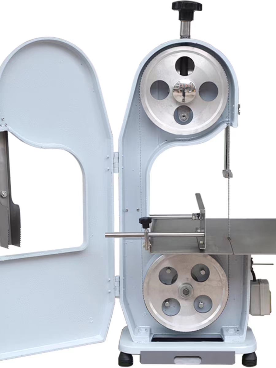 Meat Band Saw Cutting Machine - 業務用肉骨切断機、骨切り鋸、精肉加工用バンドソー機械