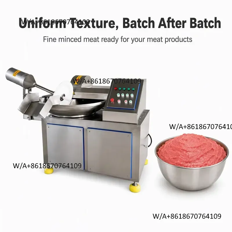Commercial Bowl Chopper Meat - 工場直送の業務用ミートボウルチョッパーマシン、ステンレス製ミートミンサー、乳化機、食品加工機器