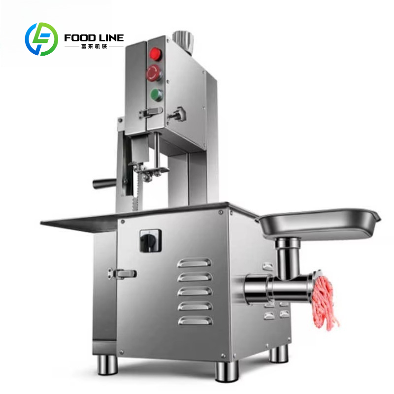Meat Band Saw Cutting Machine - 業務用肉用バンドソー、肉挽き機、電動骨切り機、肉粉砕機、ステンレス製刃、骨切り機
