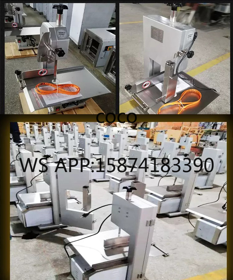 Meat Band Saw Cutting Machine - ステンレス製肉帯鋸盤 - リブ切断機＆肉切断機器