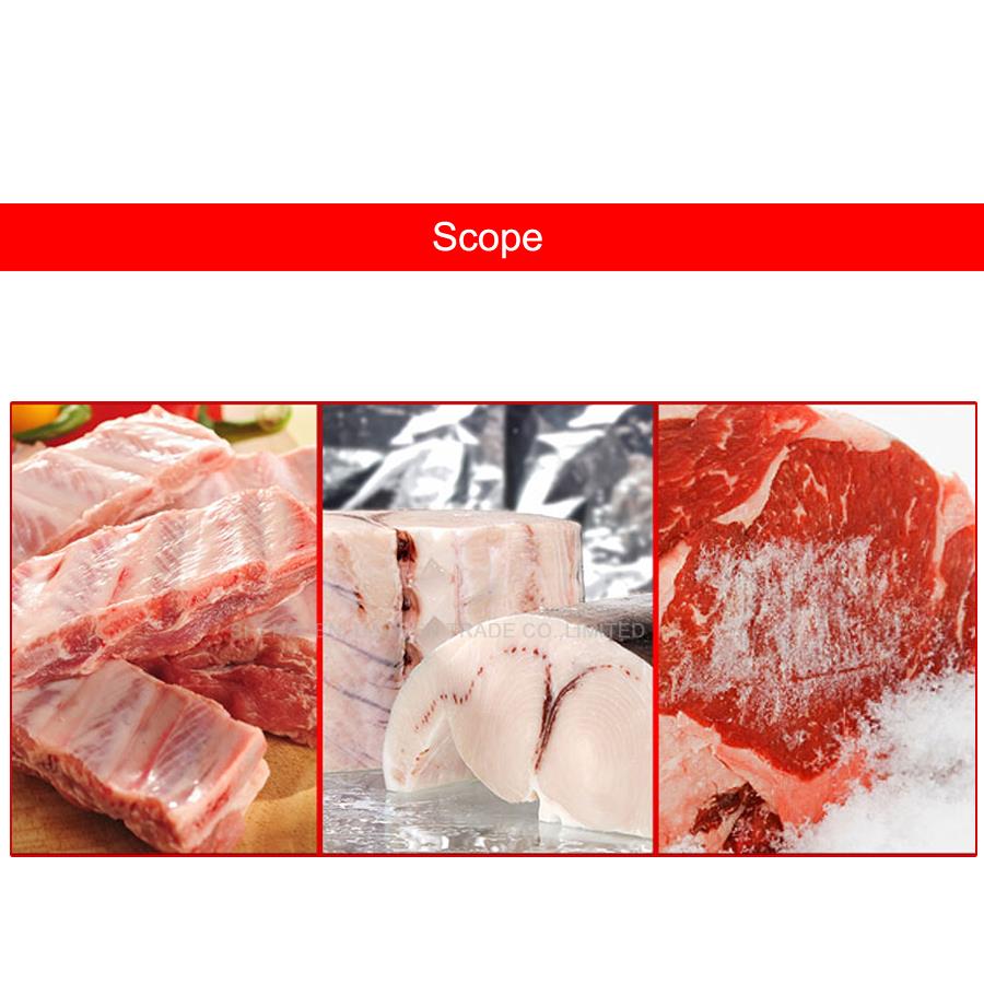 Meat Band Saw Cutting Machine - 1pc プロの肉バンドソー切断機 J-310 骨切断機冷凍肉/魚切断機 220V