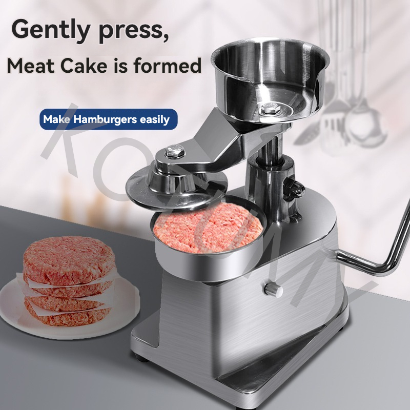 ハンバーガー プレス 100/130/150mm 手動式 バ - Meat Patty Maker Press Manual のレビューと価格