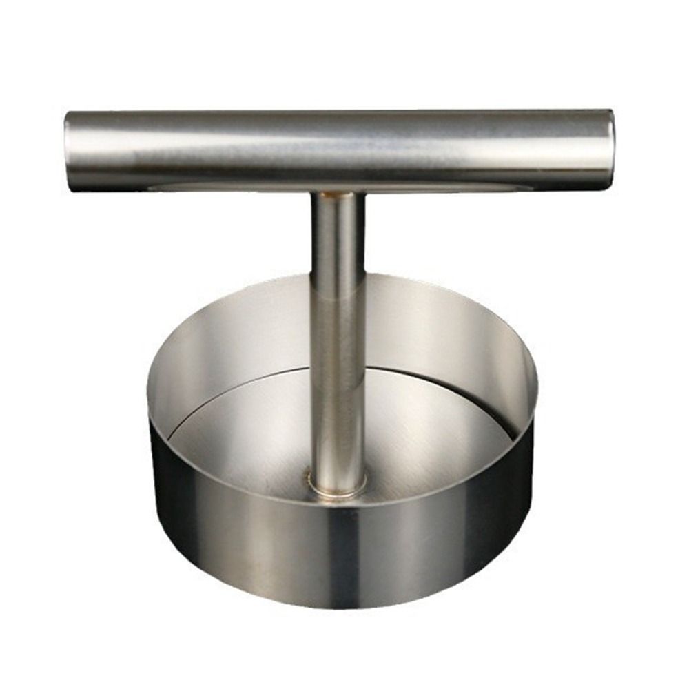 厚さ調整可能なステンレス製ハンバーガープレス、ノンスティック - Meat Patty Maker Press Manual のレビューと価格