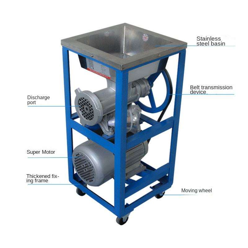 業務用大型肉骨魚粉砕機、肉カッターミル、電動グラインダー、魚 - Bone Crusher Machine Commercial のレビューと価格