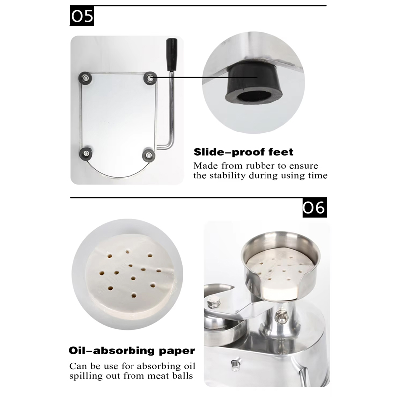130/100MM業務用手動ハンバーガーパティプレス機、丸型 - Meat Patty Maker Press Manual のレビューと価格