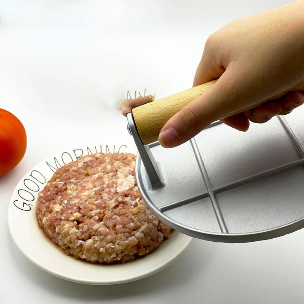 手動式ミートプレス型、アルミ製パティメーカー、バーガー調理器 - Meat Patty Maker Press Manual のレビューと価格