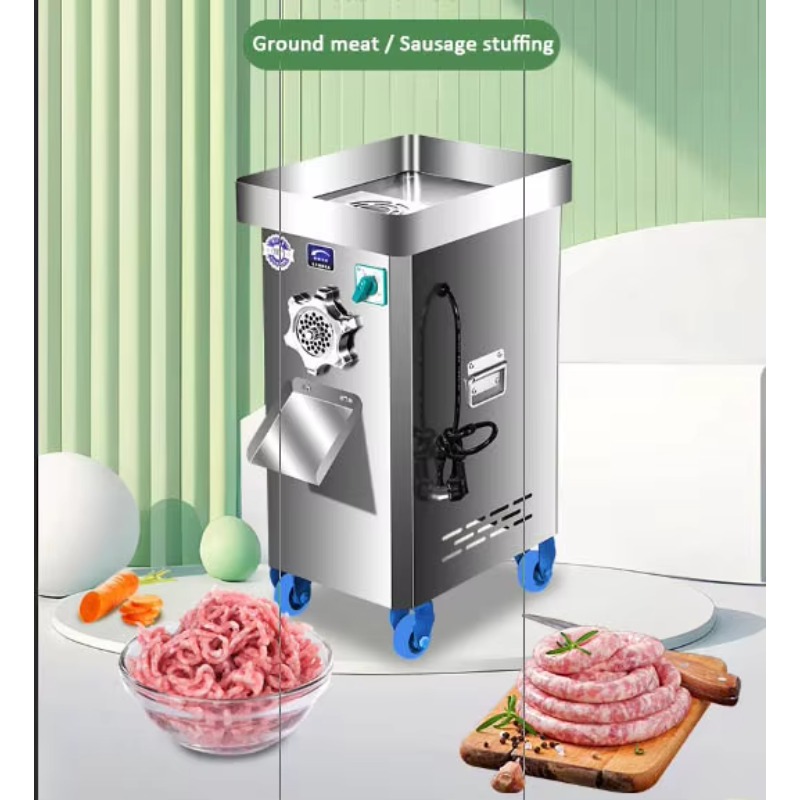 新型ミートグラインダー業務用ハイパワーステンレス鋼自動魚肉ボ - Meat Grinder Sausage Maker 32 のレビューと価格