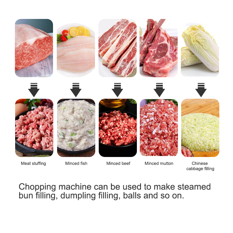 業務用20L容量の肉用ボウルカッター兼チョッパー。大量のミー - Commercial Bowl Chopper Meat のレビューと価格