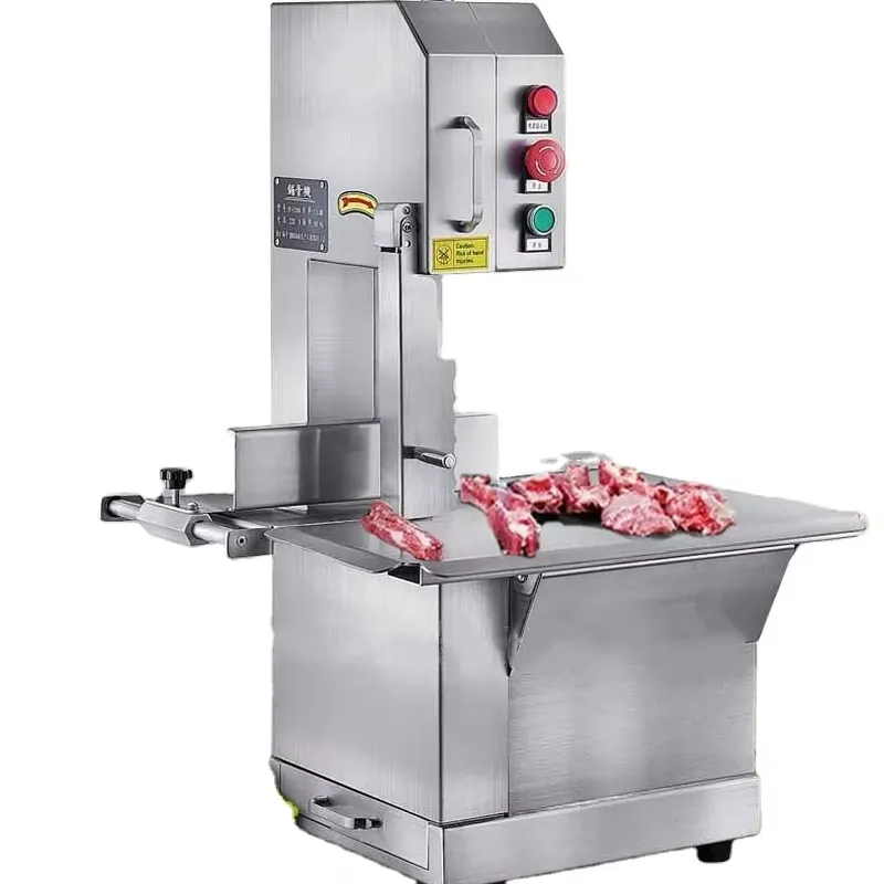 牛肉の肋骨、肉、骨を切断するためのバンドソー、冷凍魚の切断機 - Meat Band Saw Cutting Machine のレビューと価格