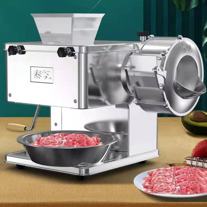業務用電動ミートスライサー、自動ミートスライサー、野菜カッタ - Electric Meat Mincer 850W のレビューと価格