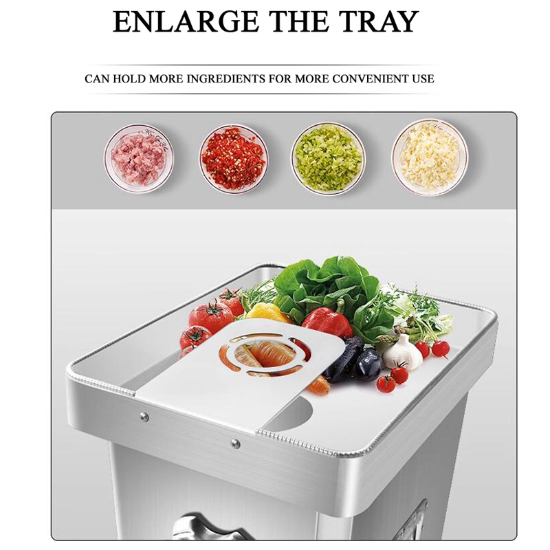 ステンレス製電動ミートグラインダー 家庭用ソーセージスタッフ - Heavy Duty Meat Grinder 22 のレビューと価格