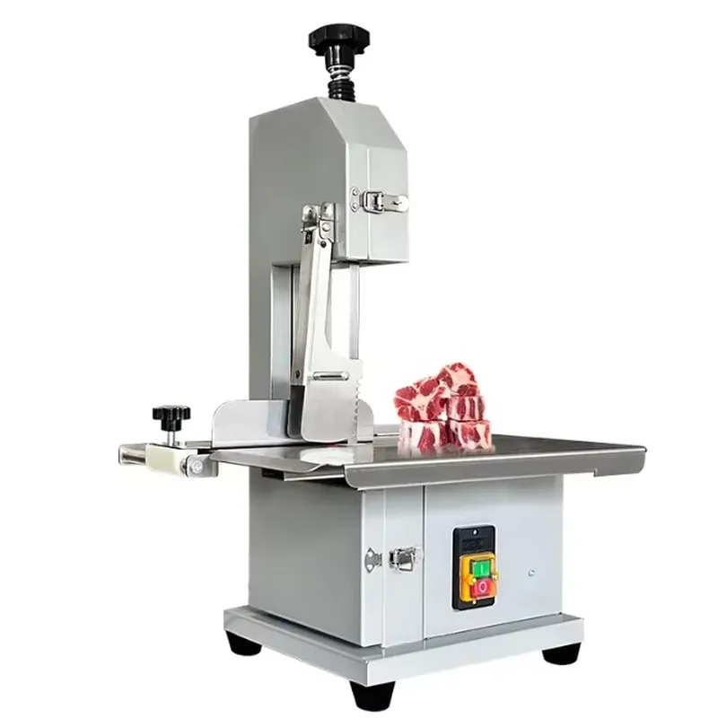 アルミ製骨切断機 半自動電動冷凍肉切断機 骨肉帯状切断機 - Meat Band Saw Cutting Machine のレビューと価格