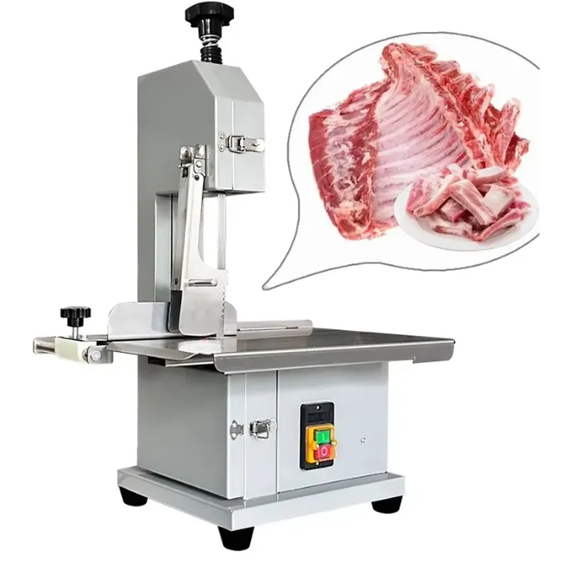 アルミ製骨切断機 半自動電動冷凍肉切断機 骨肉帯状切断機 - Meat Band Saw Cutting Machine のレビューと価格