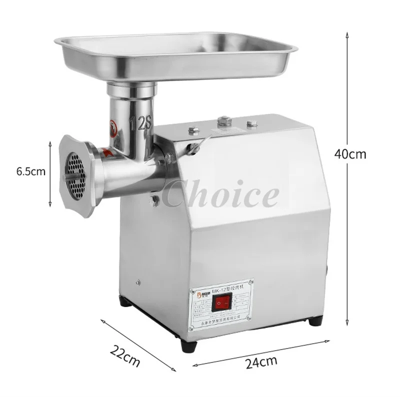 多機能電気肉挽き肉,家庭用の小さなステンレス鋼の詰め物,業務 - Electric Meat Mincer 850W のレビューと価格