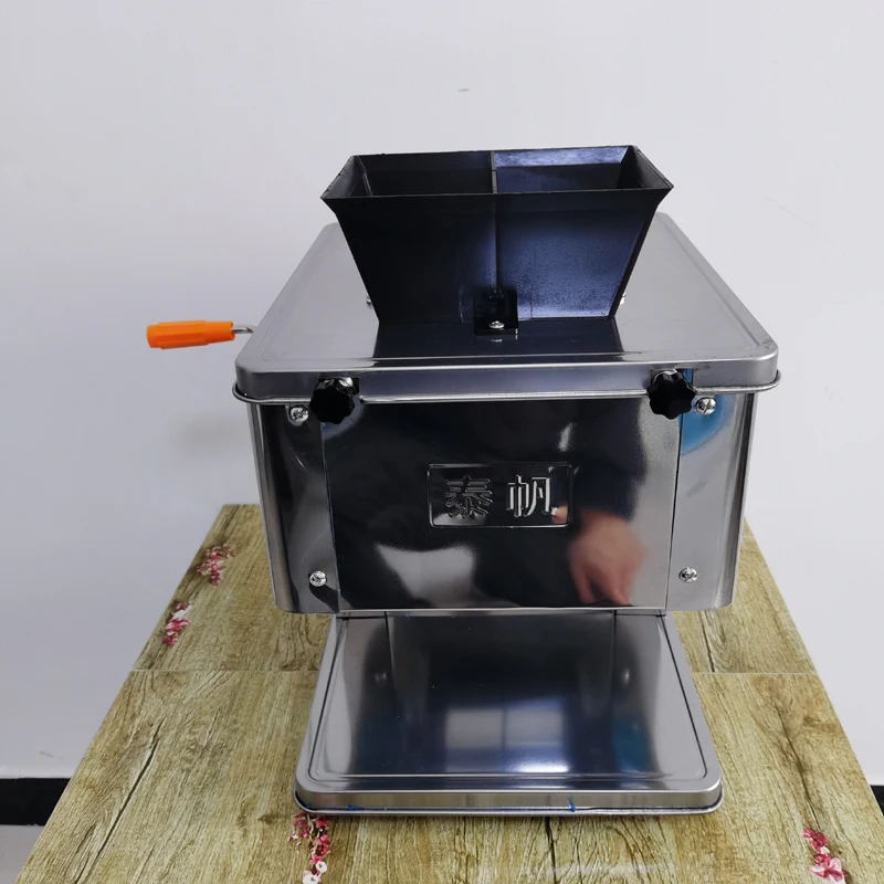 商業用電気肉スライサーカッターステンレス鋼自動野菜切断グライ - Electric Meat Mincer 850W のレビューと価格