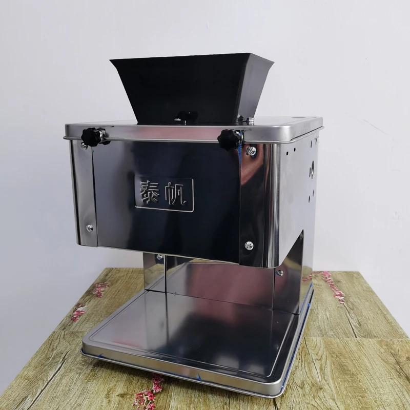 商業用電気肉スライサーカッターステンレス鋼自動野菜切断グライ - Electric Meat Mincer 850W のレビューと価格