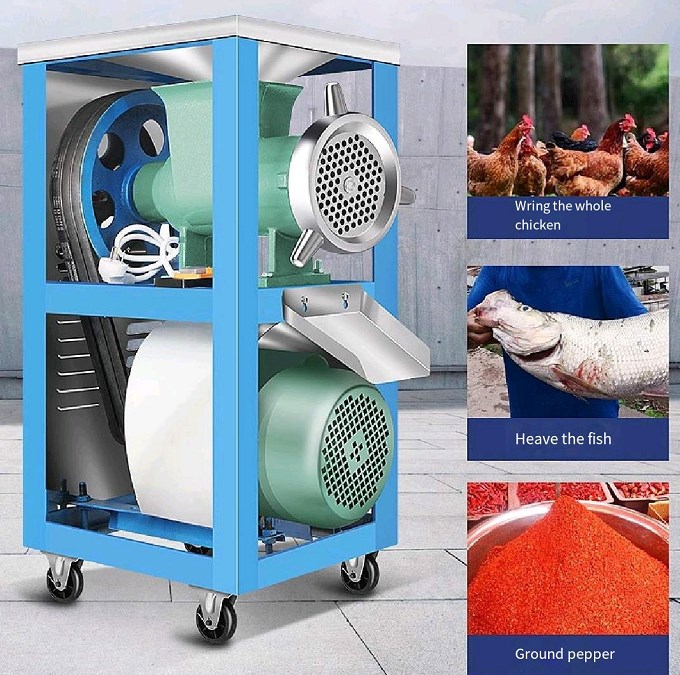 鶏骨魚肉電動破砕機／業務用鶏骨粉砕機 - Bone Crusher Machine Commercial のレビューと価格