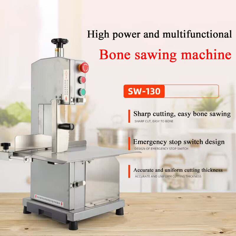 業務用電動肉骨バンドソー切断機、肉魚切断用骨鋸、自動骨切断機 - Meat Band Saw Cutting Machine のレビューと価格