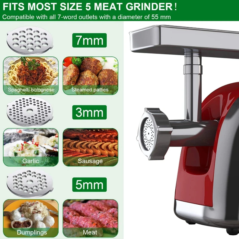 5 #   肉挽き器の刃 肉挽き器のカッティングプレート ス - Meat Grinder Cutting Knife Blade のレビューと価格