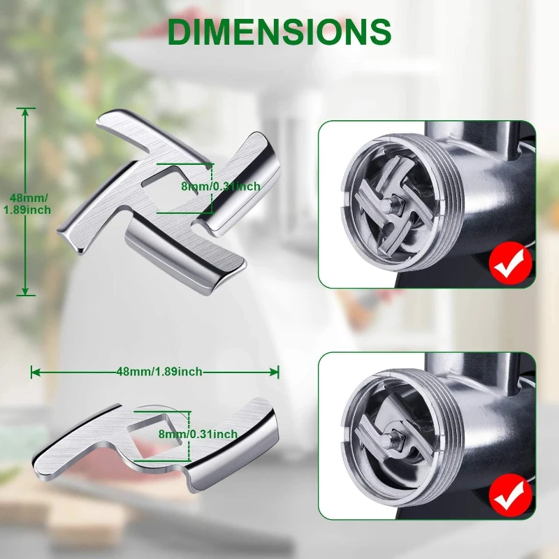 5 #   肉挽き器の刃 肉挽き器のカッティングプレート ス - Meat Grinder Cutting Knife Blade のレビューと価格