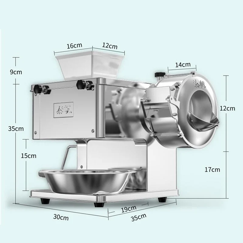 110V/220V対応の電動ミートスライサー、業務用・家庭用 - Electric Meat Mincer 850W のレビューと価格