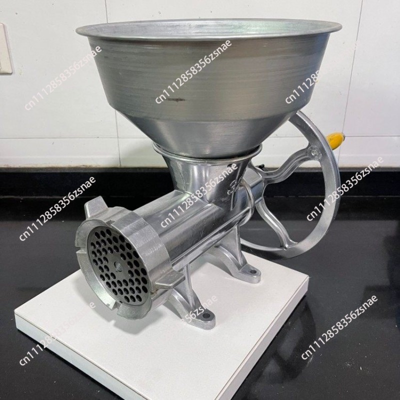 32番手動式肉挽き機ソーセージメーカー、鶏肉、唐辛子用アルミ - Meat Grinder Sausage Maker 32 のレビューと価格