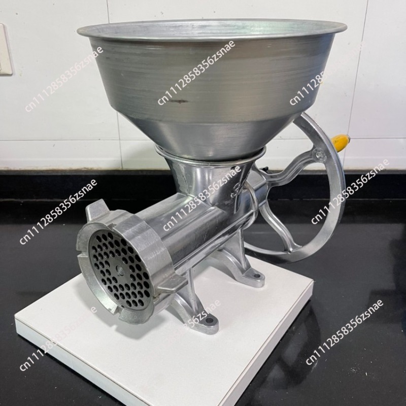 32番手動式肉挽き機ソーセージメーカー、鶏肉、唐辛子用アルミ - Meat Grinder Sausage Maker 32 のレビューと価格