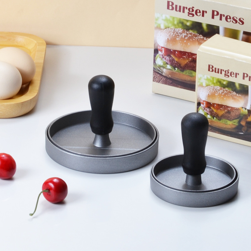 ハンバーガーパティハンドプレス,焦げ付き防止,手動プレス,丸 - Meat Patty Maker Press Manual のレビューと価格