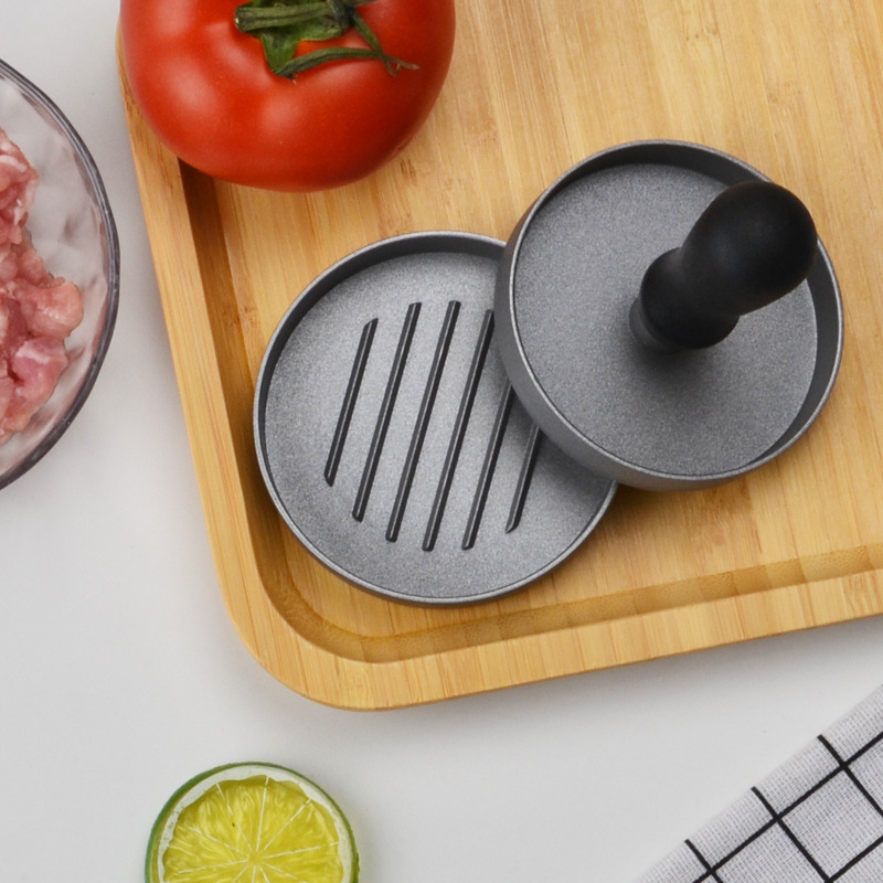 ハンバーガーパティハンドプレス,焦げ付き防止,手動プレス,丸 - Meat Patty Maker Press Manual のレビューと価格