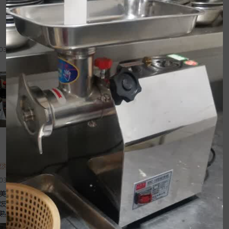 卓上型電動ミートミキサー ミニポークグラインダー チョッパー - Electric Meat Mincer 850W のレビューと価格