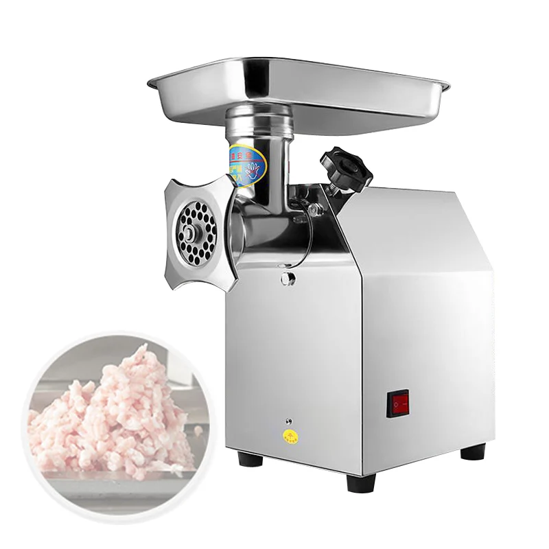 業務用ステンレス製電動多機能ミンサー、肉挽き器、ソーセージ製 - Electric Meat Mincer 850W のレビューと価格