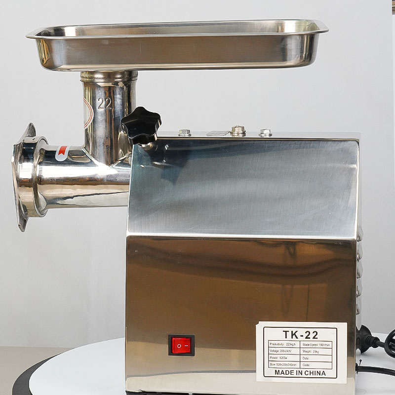 # 22型業務用ミートグラインダー 1100W 210kg/ - Heavy Duty Meat Grinder 22 のレビューと価格