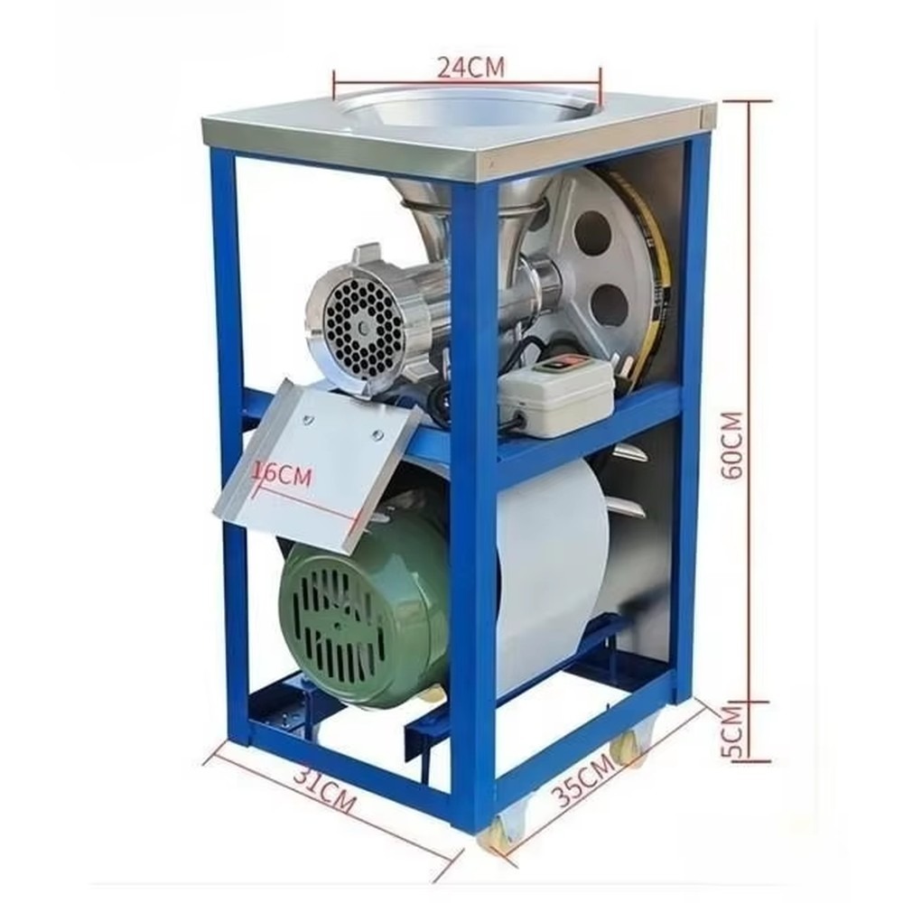 業務用電動ミンサー、魚や鶏肉の骨を砕くための機械、ステンレス - Bone Crusher Machine Commercial のレビューと価格