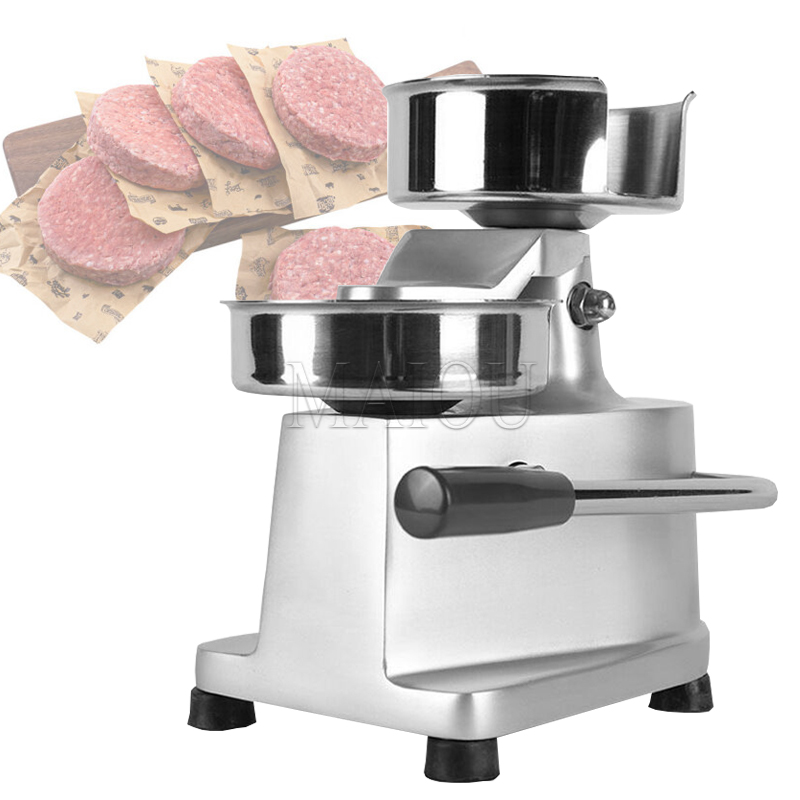 ハンバーガープレス 手動バーガーメーカー機器 丸型肉成形 ス - Meat Patty Maker Press Manual のレビューと価格