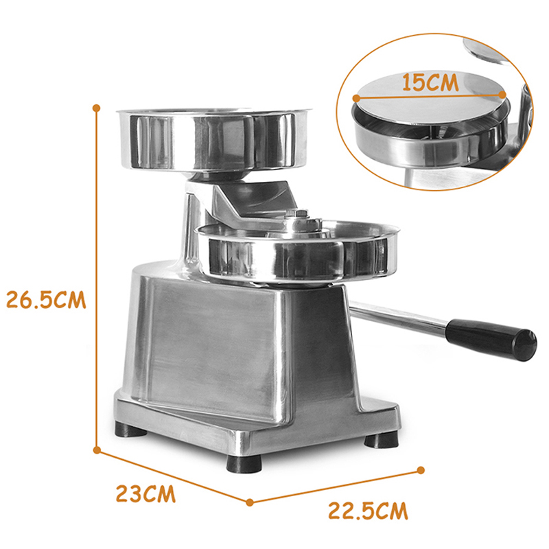 ハンバーガープレス 手動バーガーメーカー機器 丸型肉成形 ス - Meat Patty Maker Press Manual のレビューと価格
