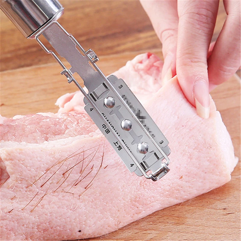 高速カットヘアツール動物急速脱毛牛革牛肉マトンブレードピンサ - Meat Grinder Cutting Knife Blade のレビューと価格