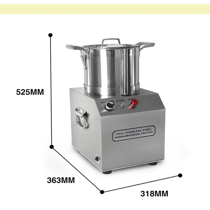 業務用多機能フードカッター、4/6/10/15リットル大容量 - Commercial Bowl Chopper Meat のレビューと価格