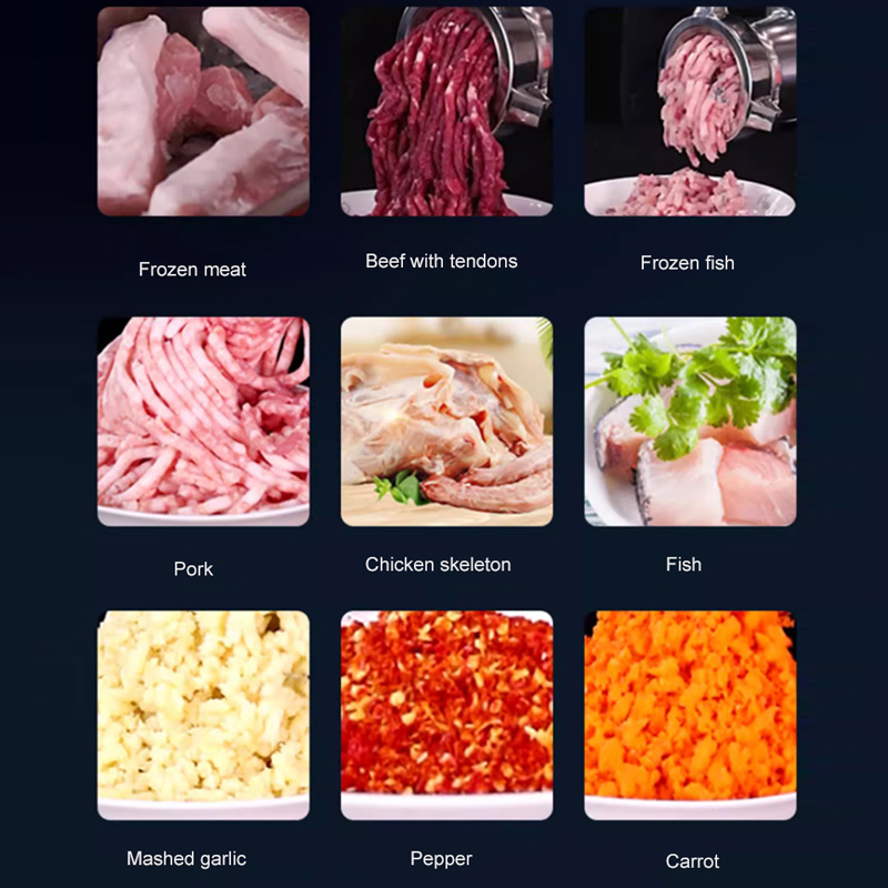 電動ミートグラインダー ソーセージスタッファーメーカー ステ - Meat Grinder Sausage Maker 32 のレビューと価格