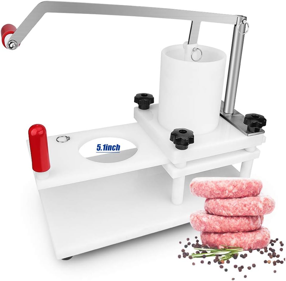 110mm130mm手動パティプレス製造機 ハンバーガー＆ミ - Meat Patty Maker Press Manual のレビューと価格