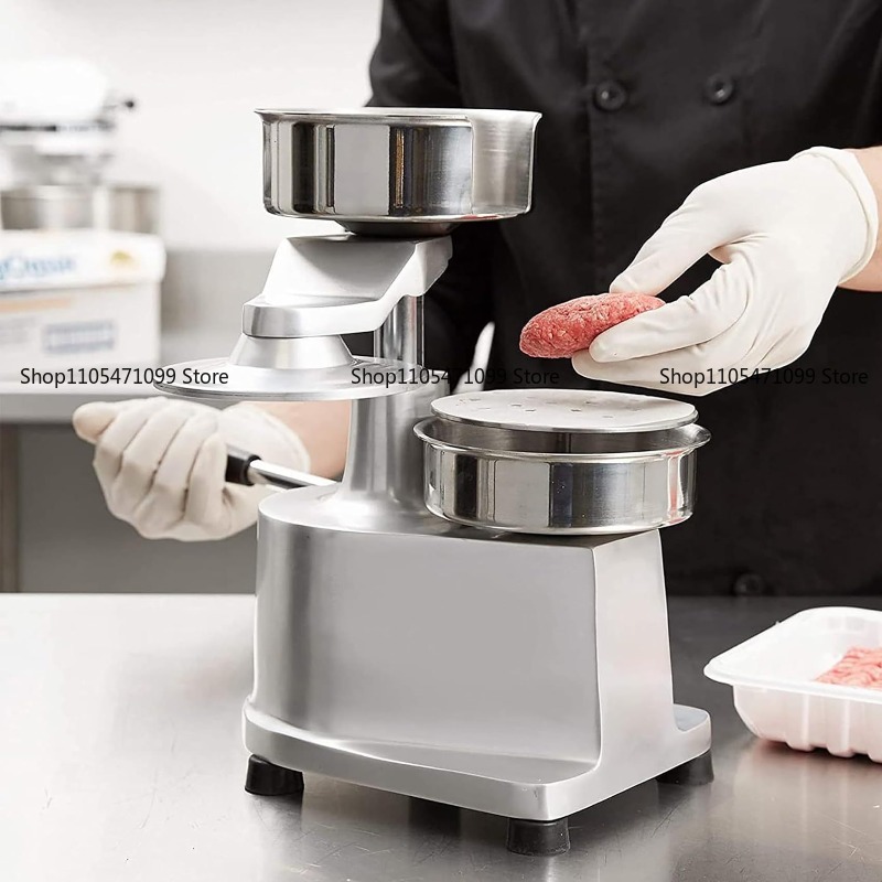 業務用ステンレス製パティメーカー、手動式バーガーミートプレス - Meat Patty Maker Press Manual のレビューと価格