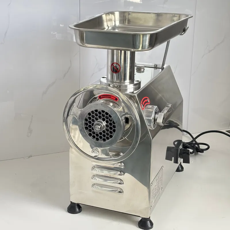 850W業務用電動ミートグラインダー 120kg/h ステン - Electric Meat Mincer 850W のレビューと価格