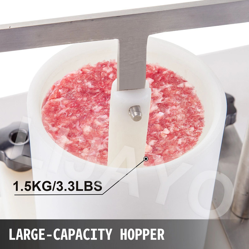 LIJAYO ハンバーガーパティメーカー 110mm 130 - Meat Patty Maker Press Manual のレビューと価格